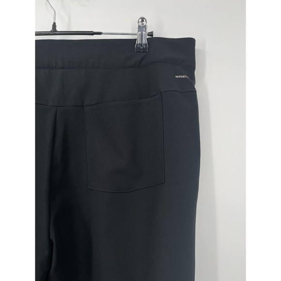 Mondetta Size 14 Black Lined Tailored High Rise Pant - Picture 5 of 6